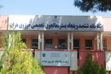 توهین و خشونت عضو رژیم طالبان علیه پزشک زن در شفاخانه حوزه‌ای هرات