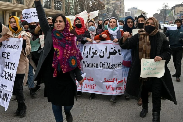 «آپارتاید جنسیتی» را به رسمیت بشناسید و تحریم‌ها را تشدید کنید