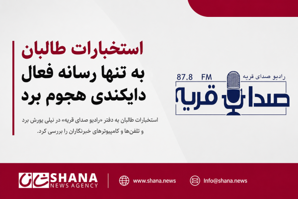 هجوم استخبارات طالبان بر تنها رسانه فعال دایکندی