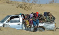 مرگ ۱۴ افغانستانی در دشتهای نیمروز بر اثر تشنگی